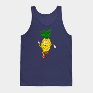 Cute smiling happy pineapple Tank Top